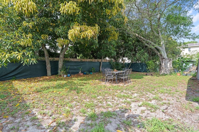 716 21st St, West Palm Beach, FL 33407 - view of fenced backyard