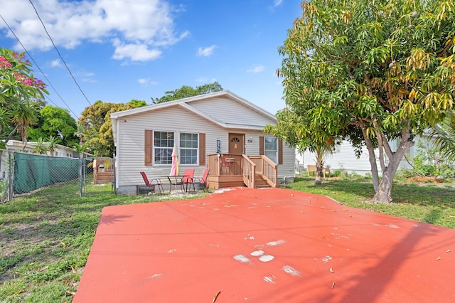 716 21st St, West Palm Beach, FL 33407 - view of front of house featuring a gate