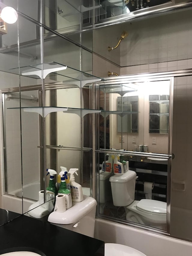 2520 Presidential Way Unit 205, West Palm Beach, FL 33401 - full bath with toilet and an enclosed shower