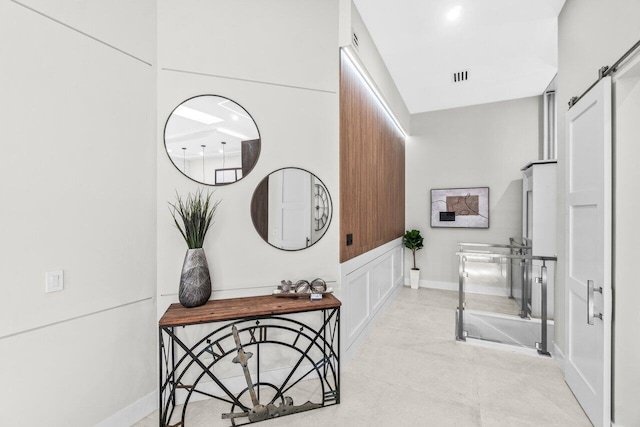 6357 Graycliff Dr Unit C, Boca Raton, FL 33496 - hall with baseboards and concrete flooring