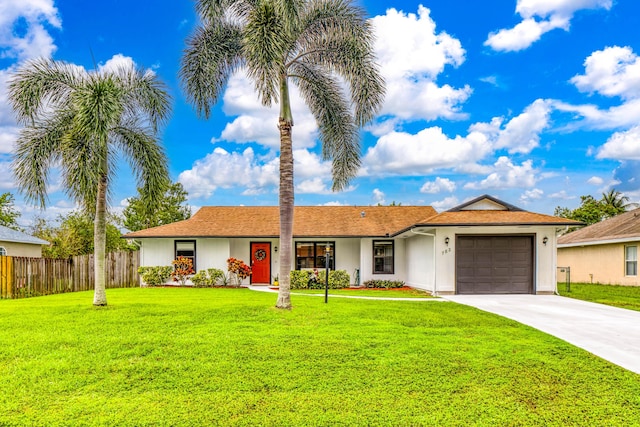 782 NW Kilpatrick Ave, Port Saint Lucie, FL 34983 - ranch-style home featuring driveway, a garage, and stucco siding