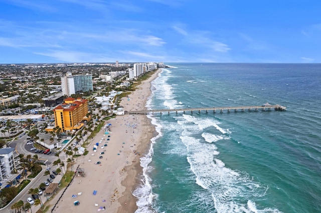 189 Prescott J 189, Deerfield Beach, FL 33442 - aerial view of waterfront with a beach