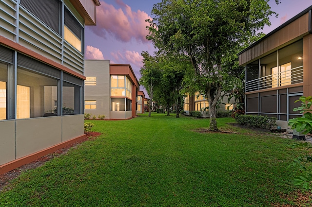 213 Piedmont E, Delray Beach, FL 33484 - view of grassy yard