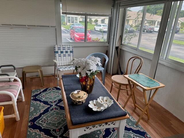 5397 Lakefront Blvd Unit A, Delray Beach, FL 33484 - view of sunroom / solarium