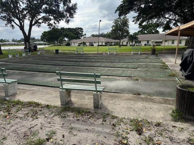 5397 Lakefront Blvd Unit A, Delray Beach, FL 33484 - view of property's community featuring shuffleboard