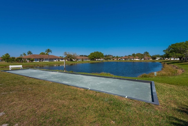 5835 Honeybell Ct Unit 37, Fort Pierce, FL 34982 - view of community featuring a water view, a lawn, and a residential view