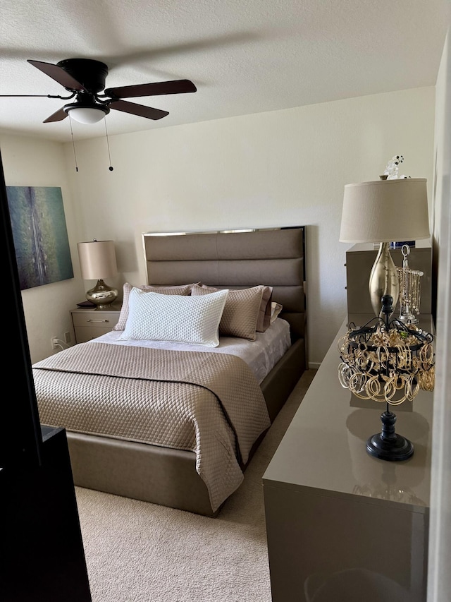 1710 SW Columbia St, Port Saint Lucie, FL 34987 - bedroom with carpet and a ceiling fan