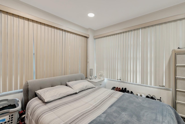 1232 W Club Dr W Unit D, Delray Beach, FL 33445 - bedroom featuring recessed lighting