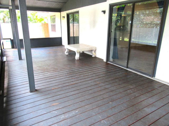 334 Brookedge Ter, Sebastian, FL 32958 - view of wooden deck