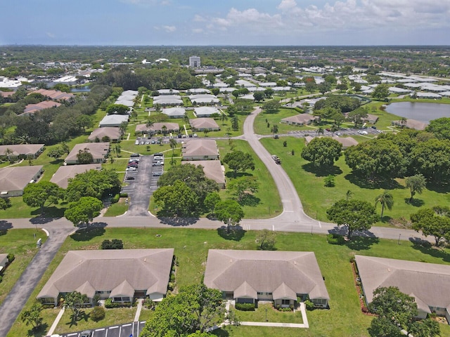5229 Lakefront Blvd Unit A, Delray Beach, FL 33484 - aerial view of property's location with nearby suburban area and a large body of water