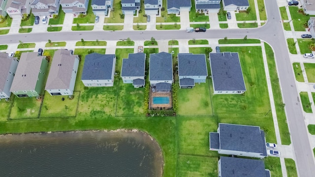 9351 SW Serapis Way, Port Saint Lucie, FL 34987 - aerial perspective of suburban area featuring a nearby body of water