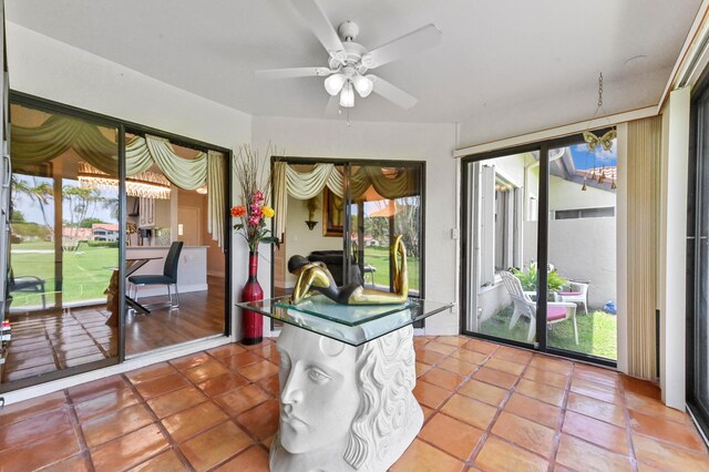 8178 Mooring Cir, Boynton Beach, FL 33472 - sunroom / solarium featuring healthy amount of natural light and tile patterned flooring