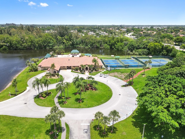 8178 Mooring Cir, Boynton Beach, FL 33472 - bird's eye view of a large body of water and a tree filled landscape