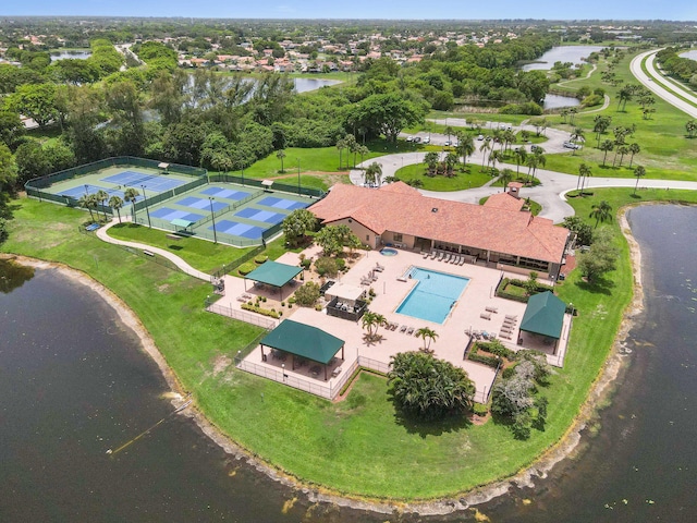 8178 Mooring Cir, Boynton Beach, FL 33472 - view of property location with a nearby body of water and a pool