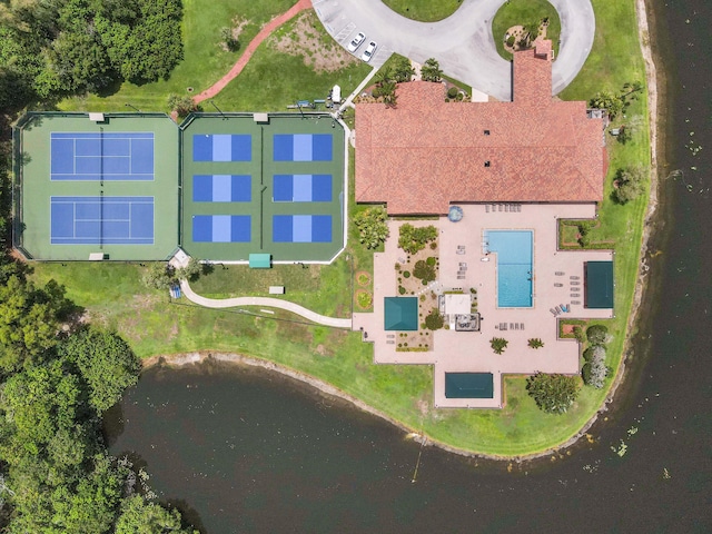 8178 Mooring Cir, Boynton Beach, FL 33472 - drone / aerial view of a large body of water