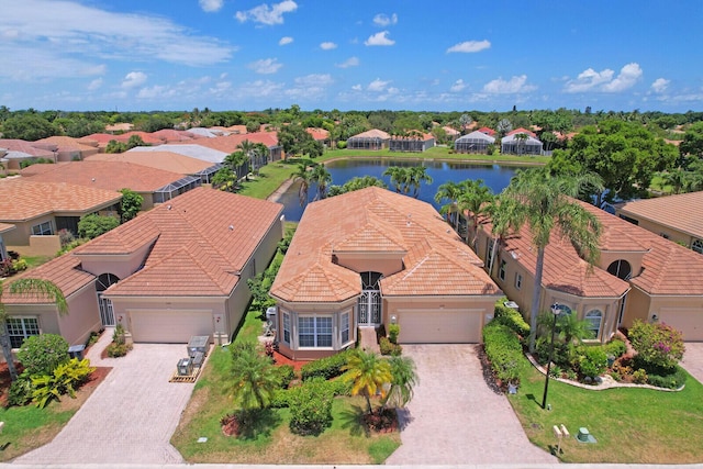 7144 Demedici Cir, Delray Beach, FL 33446 - aerial perspective of suburban area featuring a large body of water