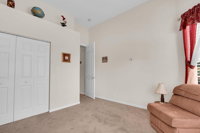 7144 Demedici Cir, Delray Beach, FL 33446 - sitting room with light carpet and baseboards