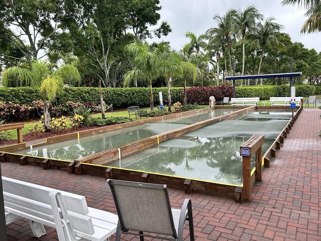 7144 Demedici Cir, Delray Beach, FL 33446 - view of home's community featuring a bocce ball area