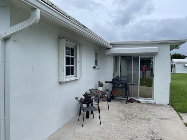 108 SW 18th St, Boynton Beach, FL 33426 - view of patio / terrace featuring grilling area