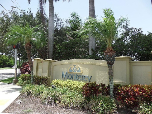 328 Lake Monterey Cir, Boynton Beach, FL 33426 - view of community sign