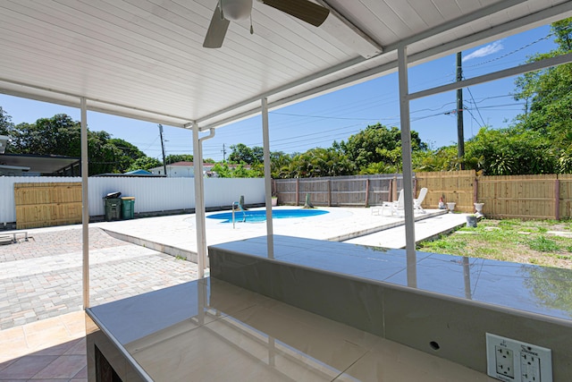 1715 12th Ave N, Lake Worth Beach, FL 33460 - view of unfurnished sunroom