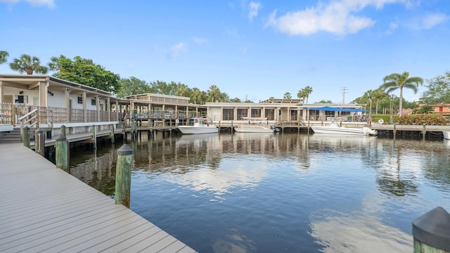 1950 SW Palm City Rd Unit 8302, Stuart, FL 34994 - dock with a water view