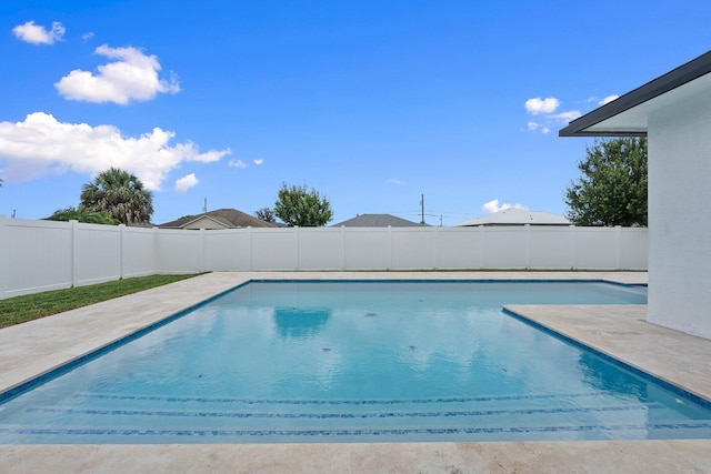 979 SW Mcdevitt Ave, Port Saint Lucie, FL 34953 - view of pool with a fenced backyard and a patio area