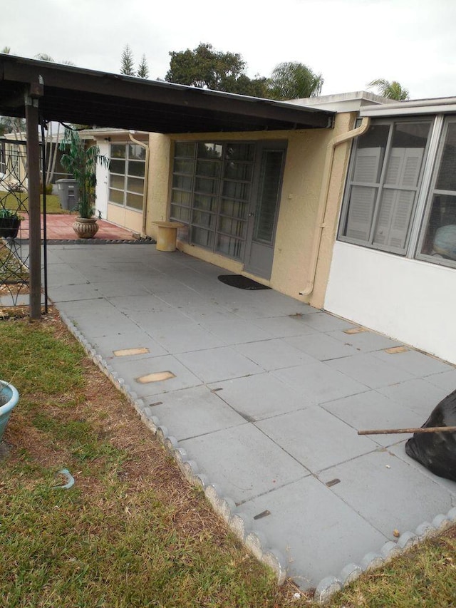 13907 Via Aurora Unit A, Delray Beach, FL 33484 - view of patio