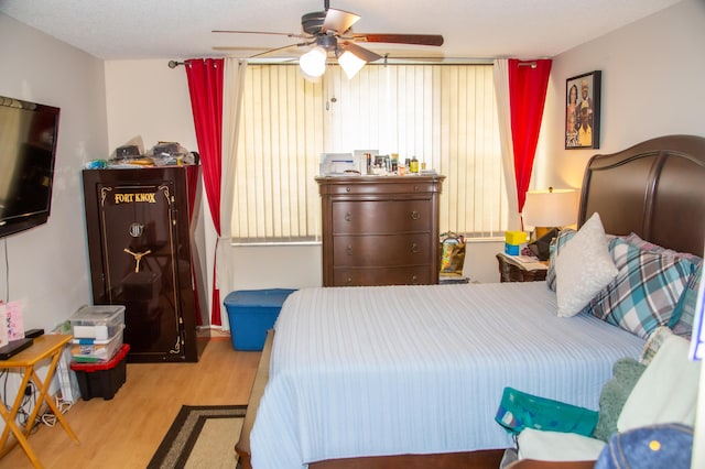 3821 Environ Blvd Unit 203, Lauderhill, FL 33319 - bedroom featuring wood finished floors and a ceiling fan