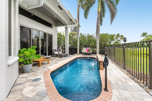 107 SE Santa Gardenia, Port Saint Lucie, FL 34984 - view of pool featuring a patio area