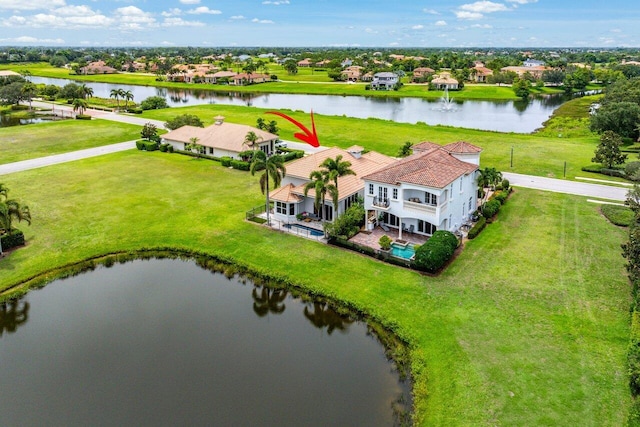 107 SE Santa Gardenia, Port Saint Lucie, FL 34984 - aerial view of property and surrounding area with a nearby body of water
