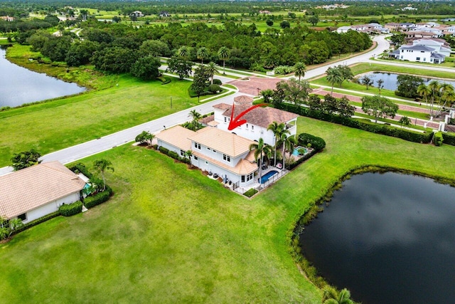 107 SE Santa Gardenia, Port Saint Lucie, FL 34984 - aerial perspective of suburban area featuring a nearby body of water