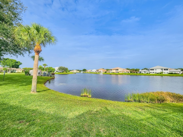 1744 Lakefront Blvd Unit C, Fort Pierce, FL 34982 - water view featuring nearby suburban area
