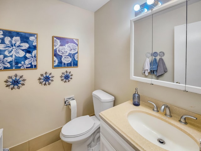 1744 Lakefront Blvd Unit C, Fort Pierce, FL 34982 - bathroom featuring toilet and vanity