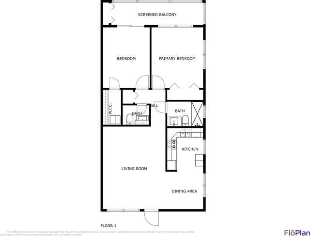 160 Bedford Unit G, West Palm Beach, FL 33417 - property floor plan