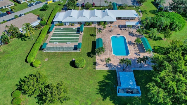 8644 Boca Dr, Boca Raton, FL 33433 - aerial view of a pool