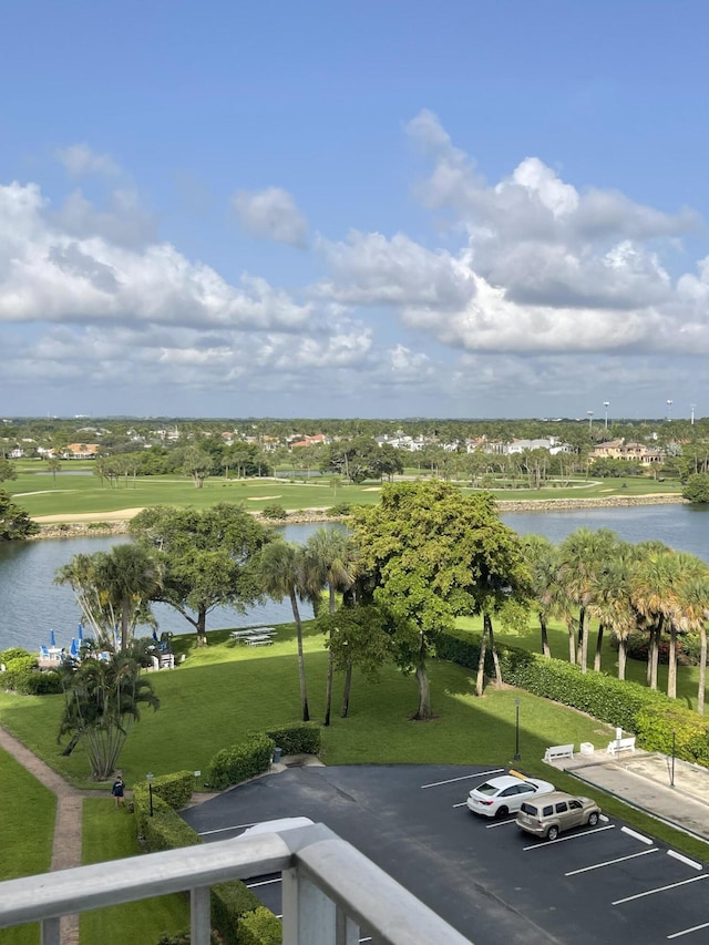 336 Golfview Rd Unit 706, North Palm Beach, FL 33408 - water view with a golf club