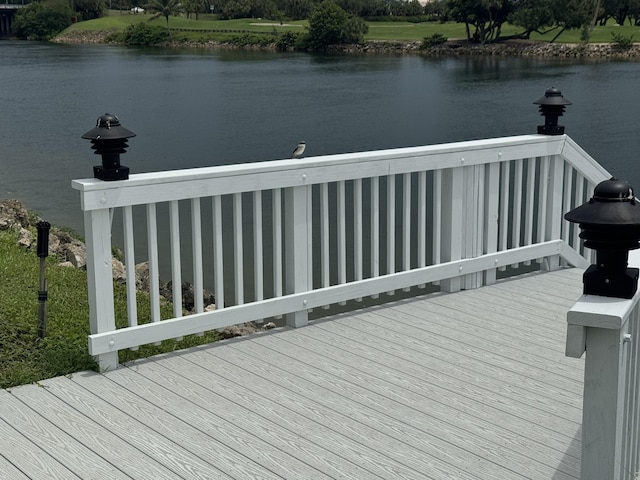 336 Golfview Rd Unit 706, North Palm Beach, FL 33408 - dock area with a water view