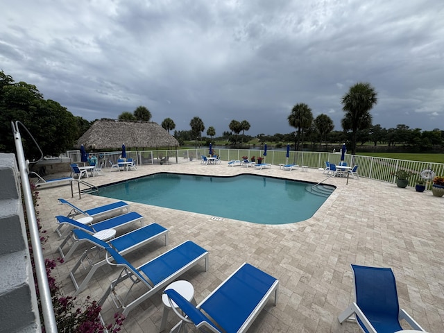 336 Golfview Rd Unit 706, North Palm Beach, FL 33408 - community pool with a patio area