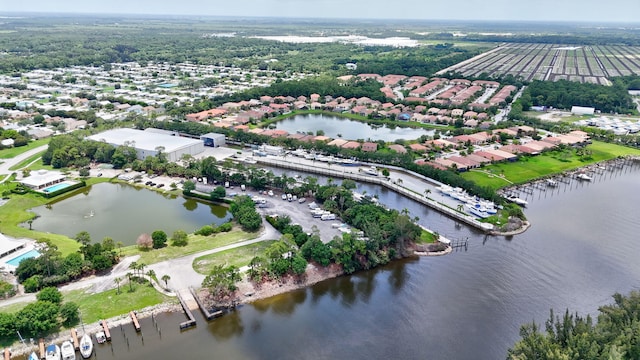 2867 SW Mustang Ter, Stuart, FL 34997 - bird's eye view of a nearby body of water