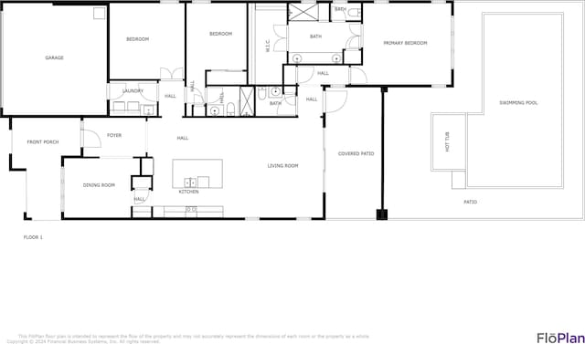 18006 SW Cosenza Way, Port Saint Lucie, FL 34987 - floor plan / room layout