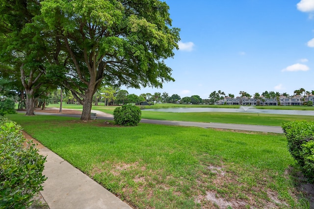 1508 15th Ter, Palm Beach Gardens, FL 33418 - view of grassy yard with a water view