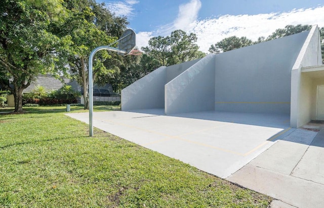 1508 15th Ter, Palm Beach Gardens, FL 33418 - view of patio featuring basketball hoop