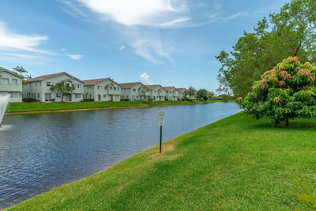 1026 Center Stone Ln, Riviera Beach, FL 33404 - water view with nearby suburban area