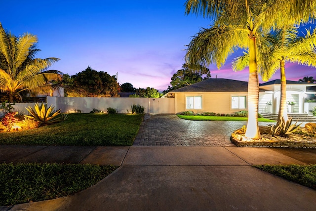 936 Upland Rd, West Palm Beach, FL 33401 - view of front of property featuring decorative driveway
