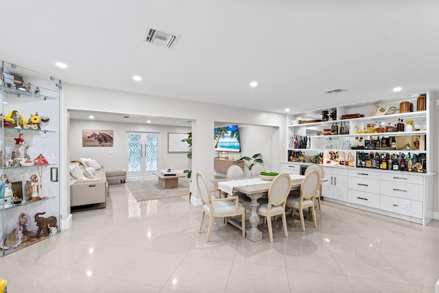 936 Upland Rd, West Palm Beach, FL 33401 - dining room with recessed lighting and baseboards