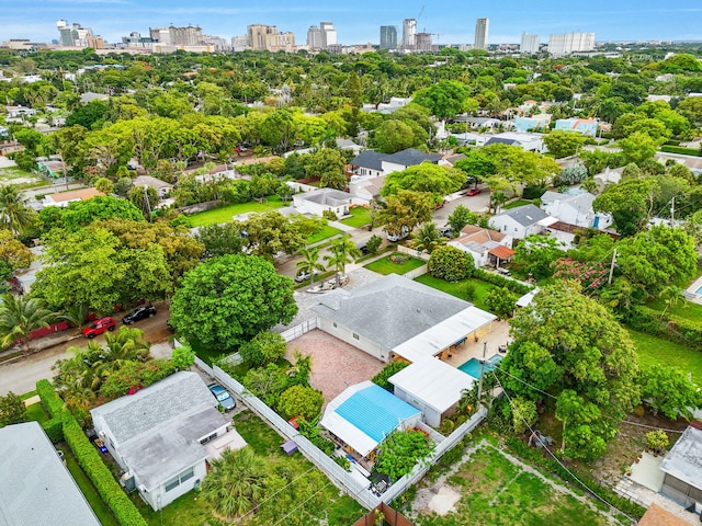 936 Upland Rd, West Palm Beach, FL 33401 - bird's eye view of city skyline