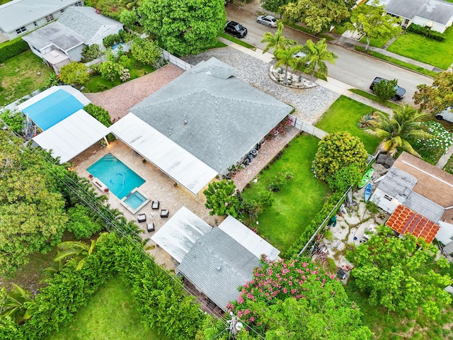 936 Upland Rd, West Palm Beach, FL 33401 - aerial view of a pool