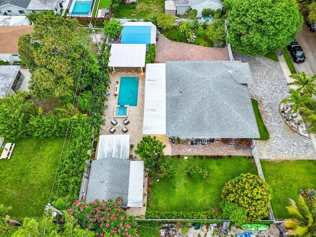 936 Upland Rd, West Palm Beach, FL 33401 - view of subject property featuring a pool area