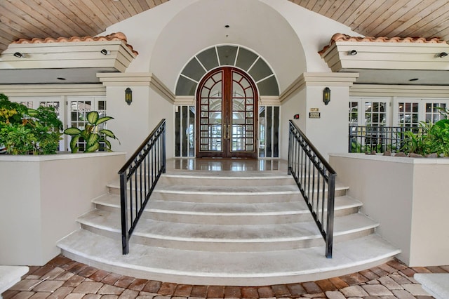 2373 NW 25th Way, Boca Raton, FL 33434 - doorway to property featuring french doors